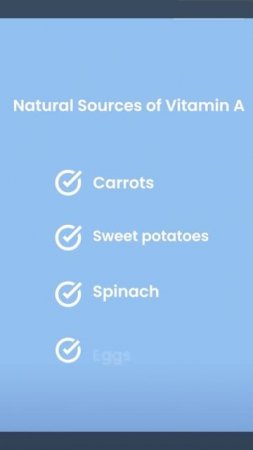 🥕 Размытое зрение, сухая кожа или частые болезни?