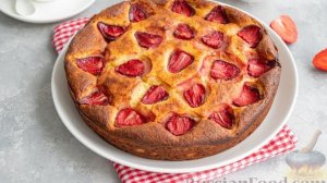 🍓 Клубничный пирог